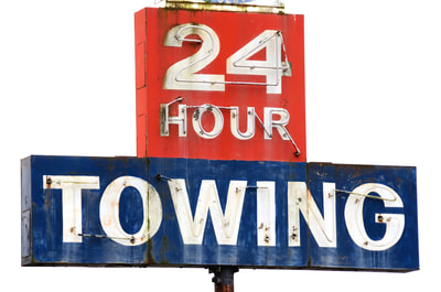 24 hour sign Daly City Towing 